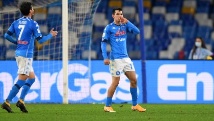 ¡Descolgada y bombazo! El golazo del 'Chucky' Lozano al Spezia en la Coppa Italia