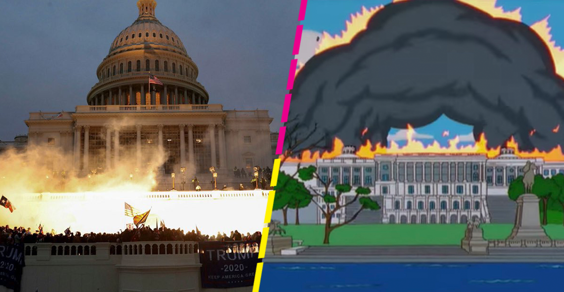 No lo sé, Rick: ¿Realmente 'Los Simpson' predijeron el ataque al Capitolio?