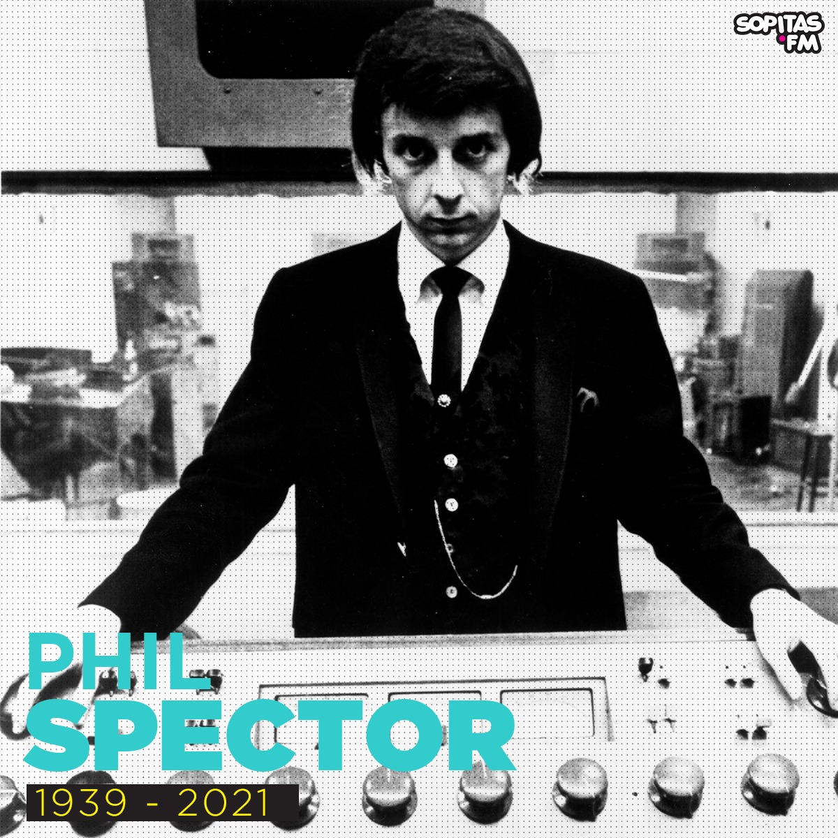 Murió el legendario productor musical Phil Spector a los 81 años