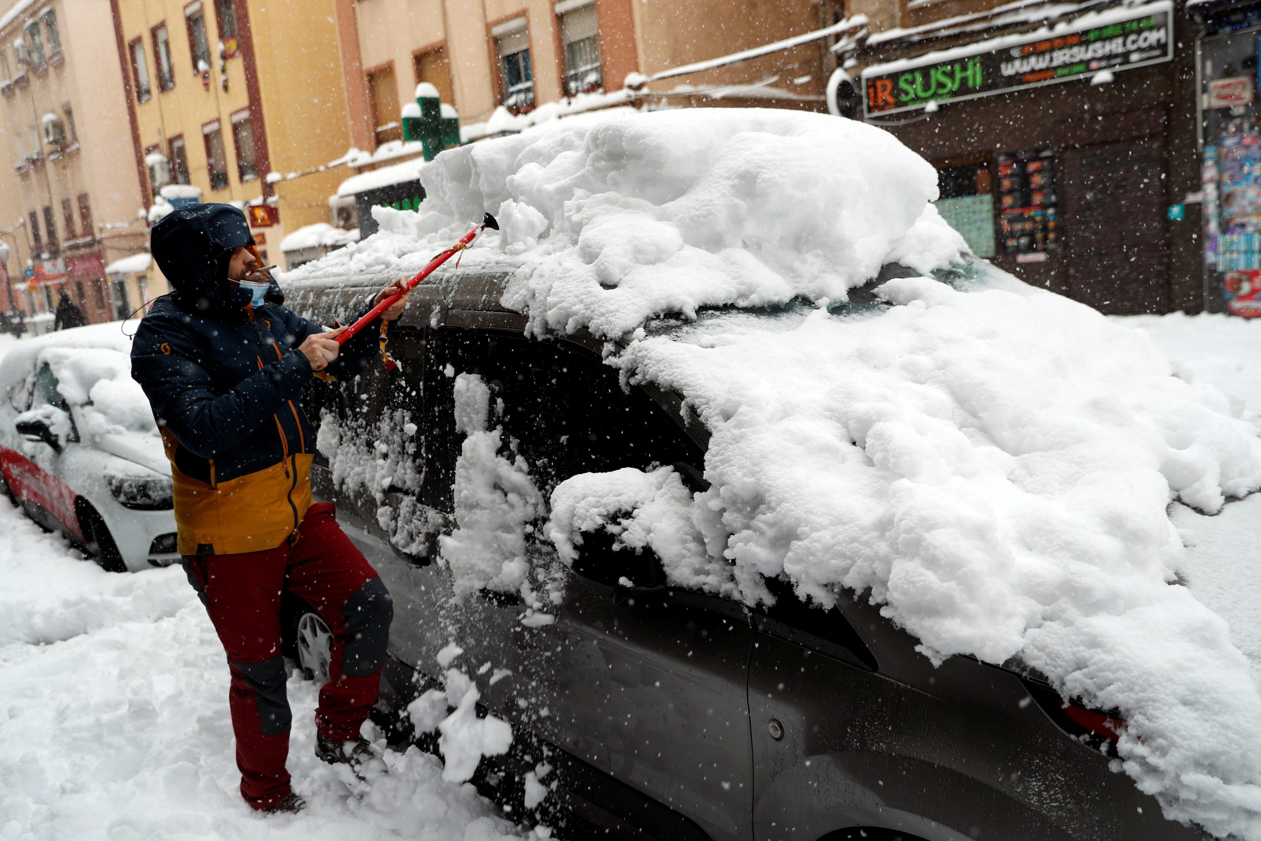 En imágenes: La histórica nevada en España por el paso de ‘Filomena’