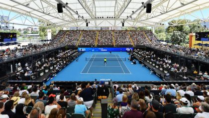 En imágenes: El regreso del tenis a Australia, con la antigua normalidad