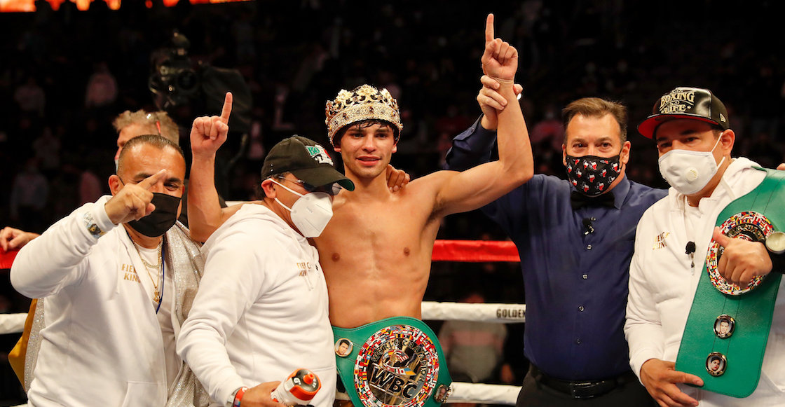 ¡Gancho al hígado y hasta mañana! El impresionante KO del mexicano Ryan García ante Luke Campbell