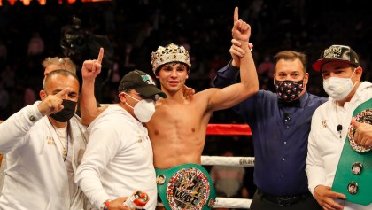 ¡Gancho al hígado y hasta mañana! El impresionante KO del mexicano Ryan García ante Luke Campbell