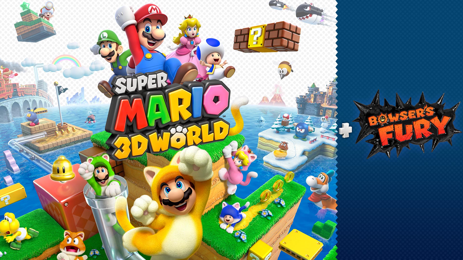 ¡Es hermoso! Checa el tráiler de 'Super Mario 3D World + Bowser's Fury' para Nintendo Switch