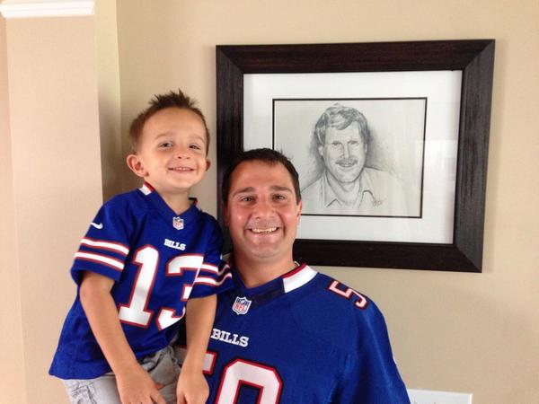 ¡Wow! La épica celebración de un aficionado de los Bills que venció el cáncer