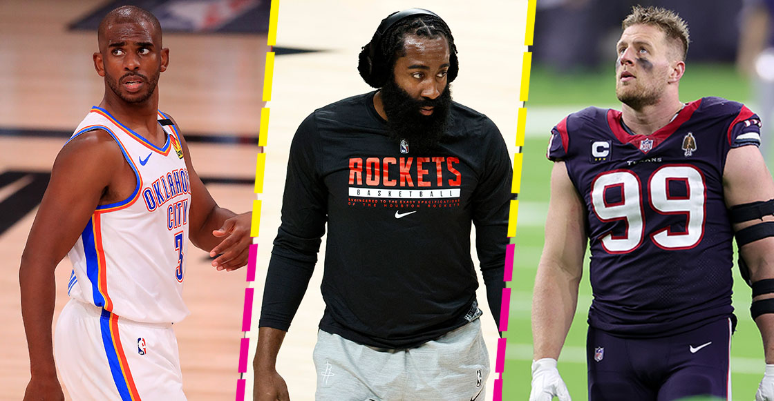J.J. Watt, James Harden y Chris Paul: Las estrellas se van y los títulos se alejan de Houston