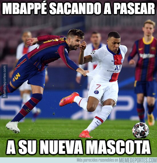 ¡Todos contra Messi y Piqué! Los memes que dejó el baile del PSG al Barcelona