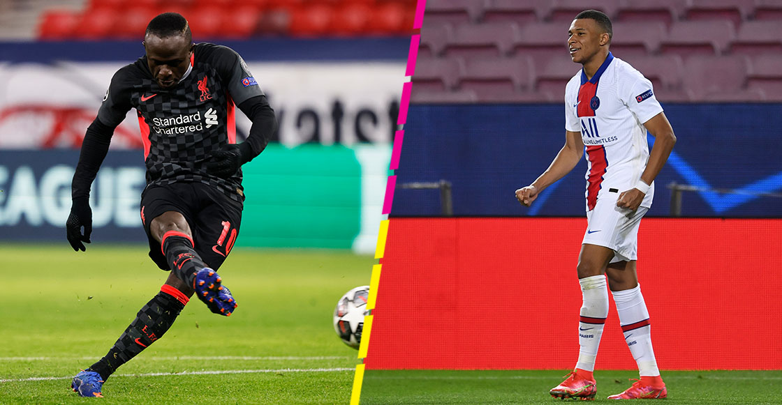 Goles de Mane y Mbappe en octavos de final de Champions League