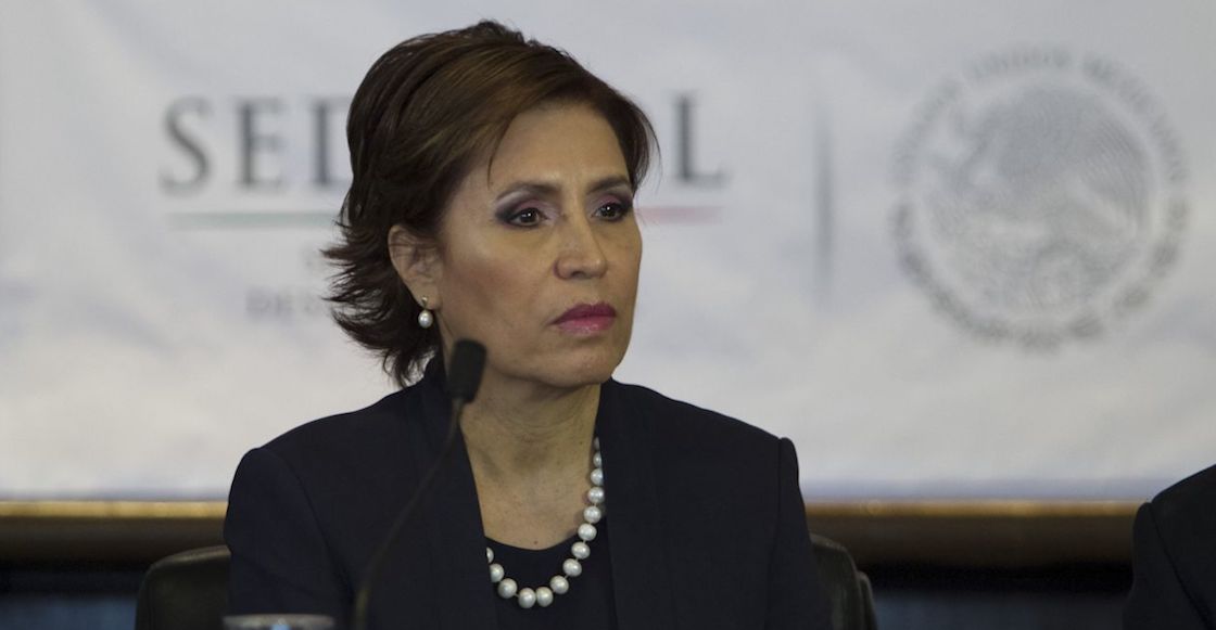 Falsificaron una credencial de Rosario Robles para encarcelarla