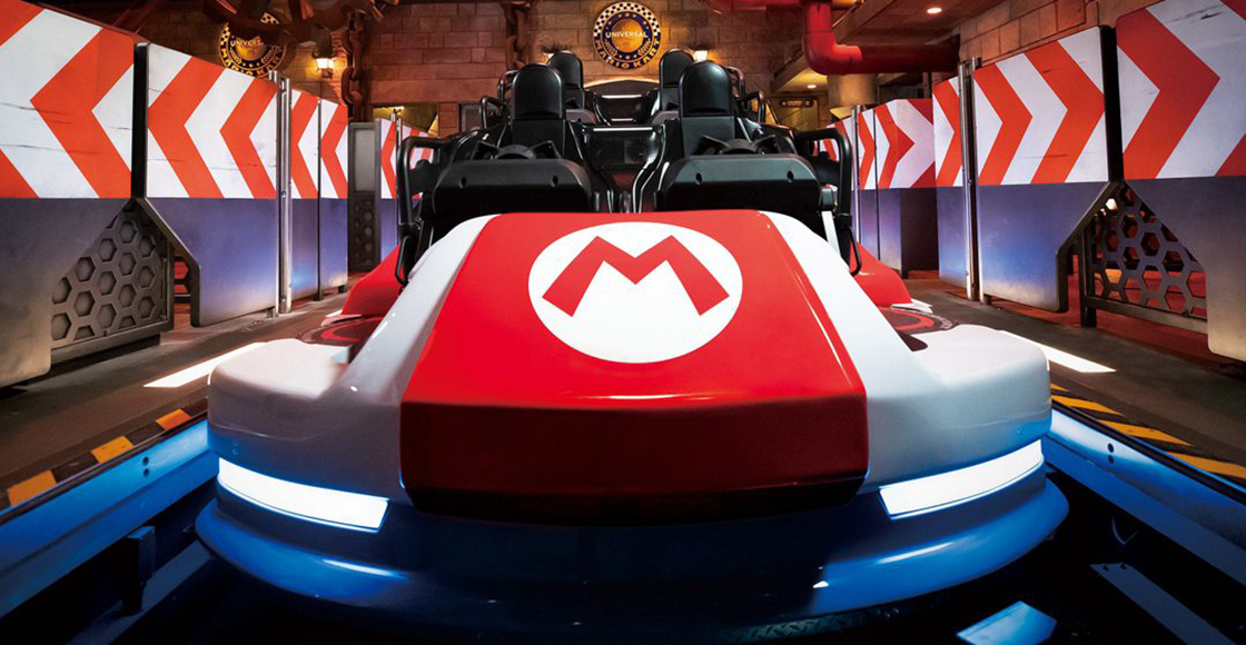 ¡Nerdgasmo! Así se ve la atracción de Mario Kart en Super Nintendo World