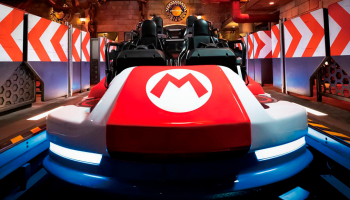 ¡Nerdgasmo! Así se ve la atracción de Mario Kart en Super Nintendo World