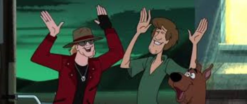 Así es el cameo de Axl Rose en un capítulo de Scooby Doo