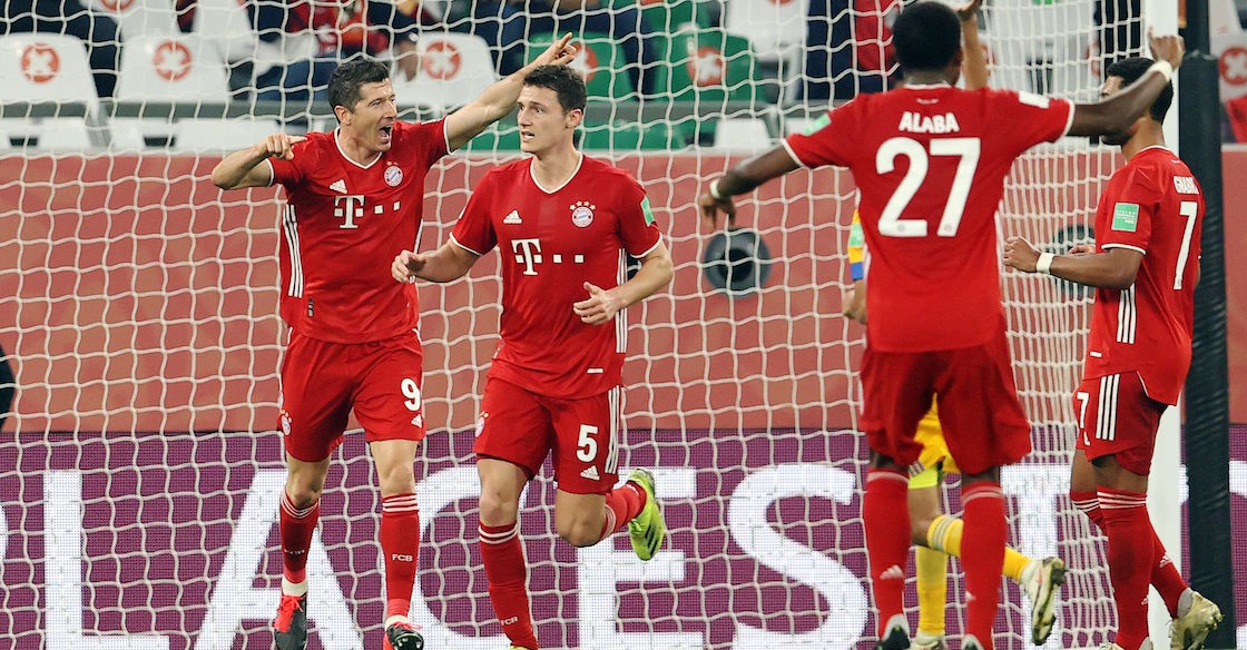 Benjamin Pavard hizo el gol para el Bayern Munich