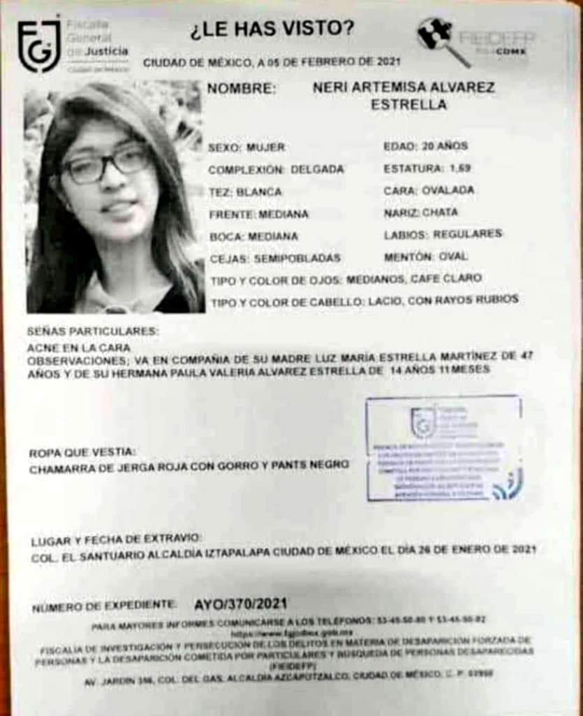 Desaparece maestra del IPN e hijas