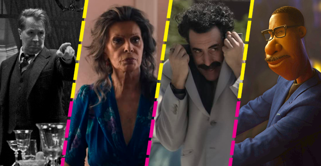 Aquí puedes ver algunas de las películas nominadas a los Golden Globes 2021