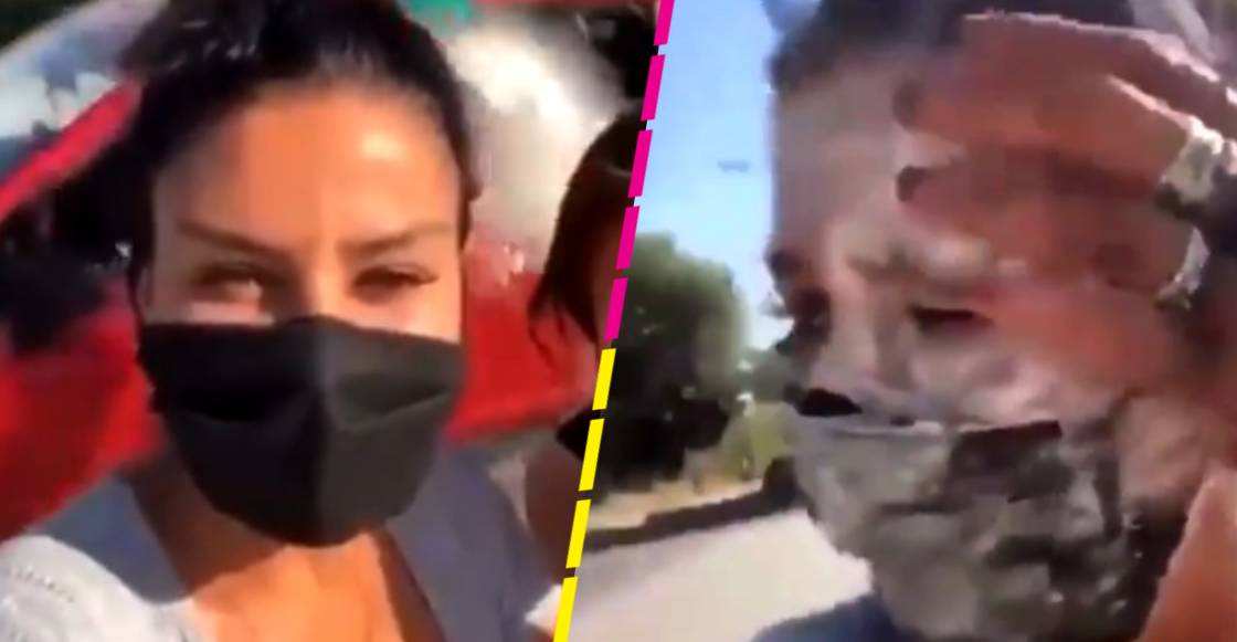 Lanzan harina a la diputada Nay Salvatori durante una transmisión en vivo