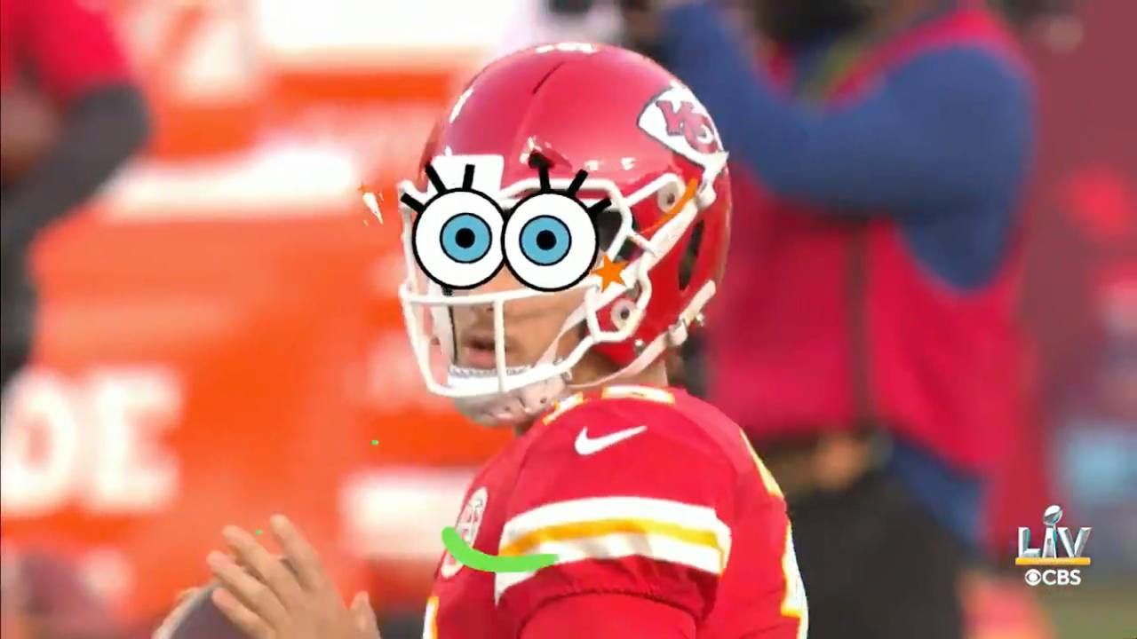 ¡Lo hizo de nuevo! Bob Esponja se lució con la transmisión del Super Bowl