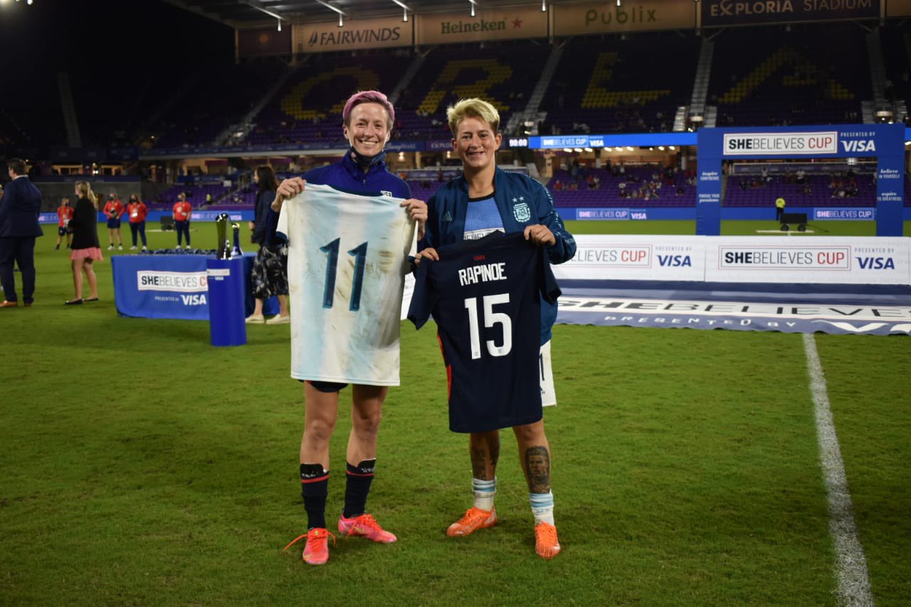 Megan Rapinoe pide mejores condiciones para la Selección Femenil de Argentina
