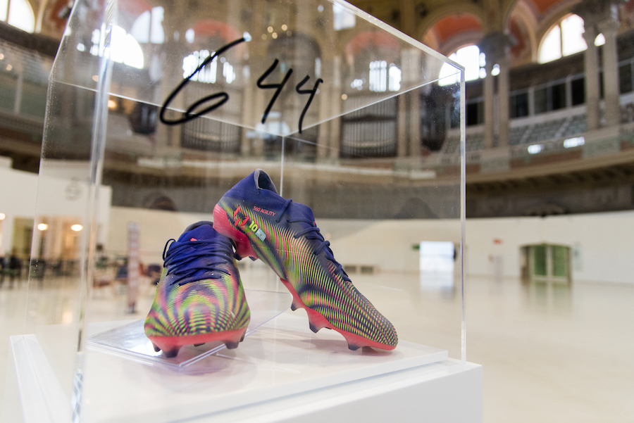 Los zapatos con los que Messi hizo el gol 644 ahora forman parte del Museo de Arte de Cataluña
