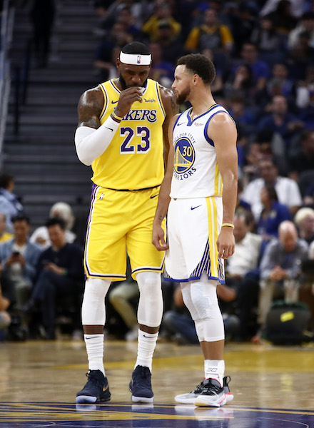¡LeBron y Curry juntos! Así quedaron conformados los equipos titulares para el All-Star Game