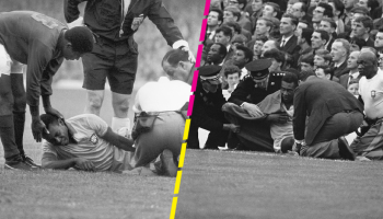¿Quién fue el jugador portugués que lesionó a Pelé en el Mundial de Inglaterra 1966?
