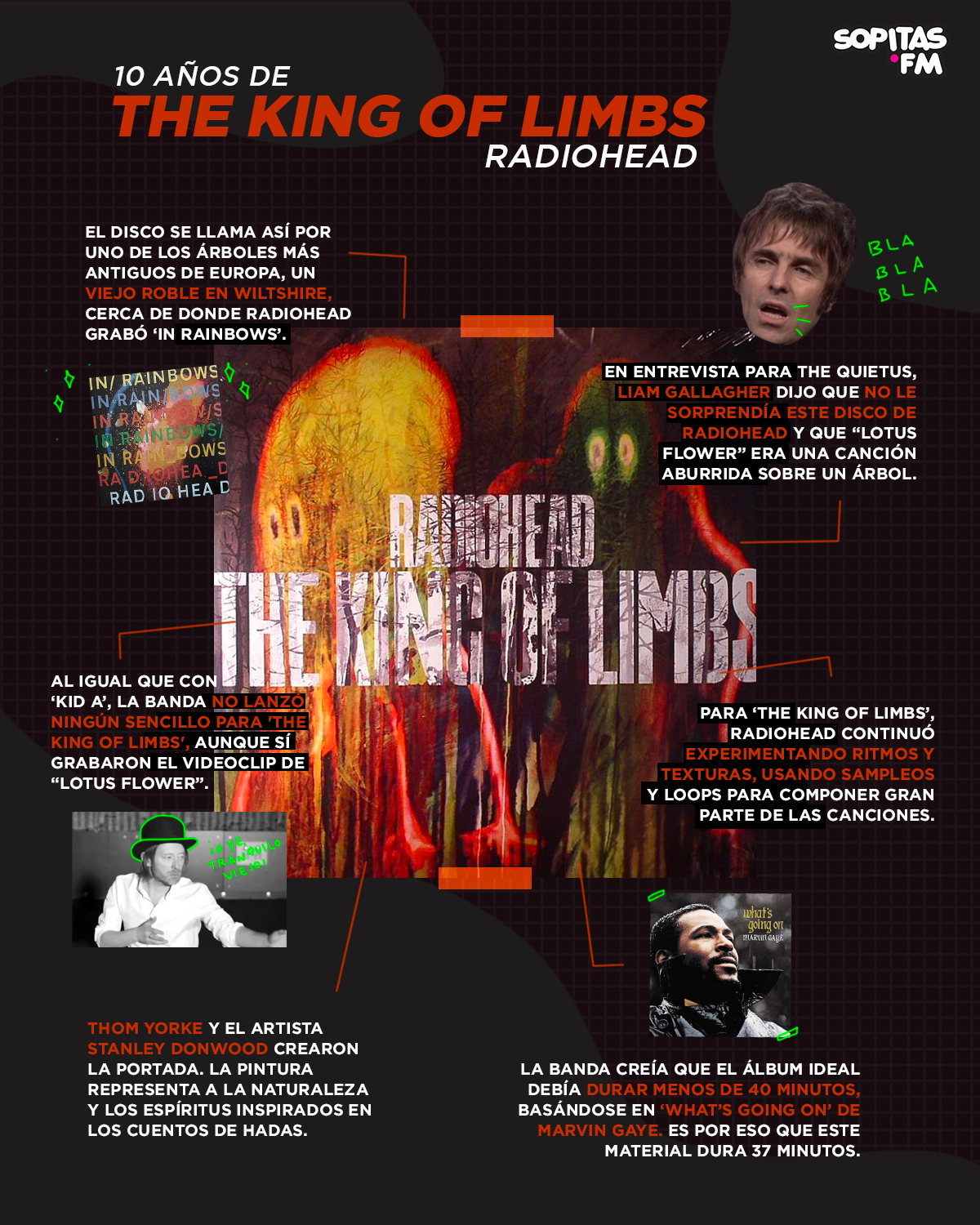 ¿El 'King of Limbs' de Radiohead se grabó en la casa de Drew Barrymore?