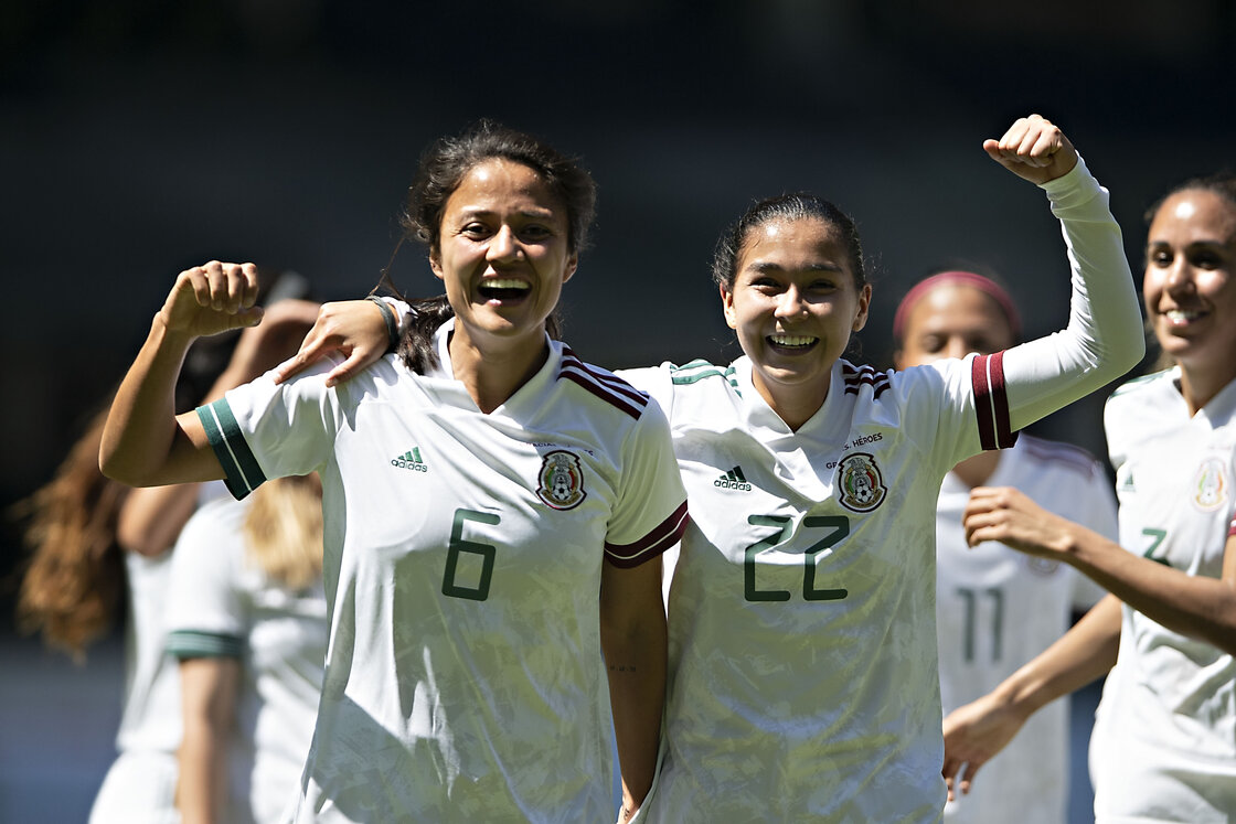 ¡Día histórico! Revive los goles del Tri Femenil en su regreso al Estadio Azteca