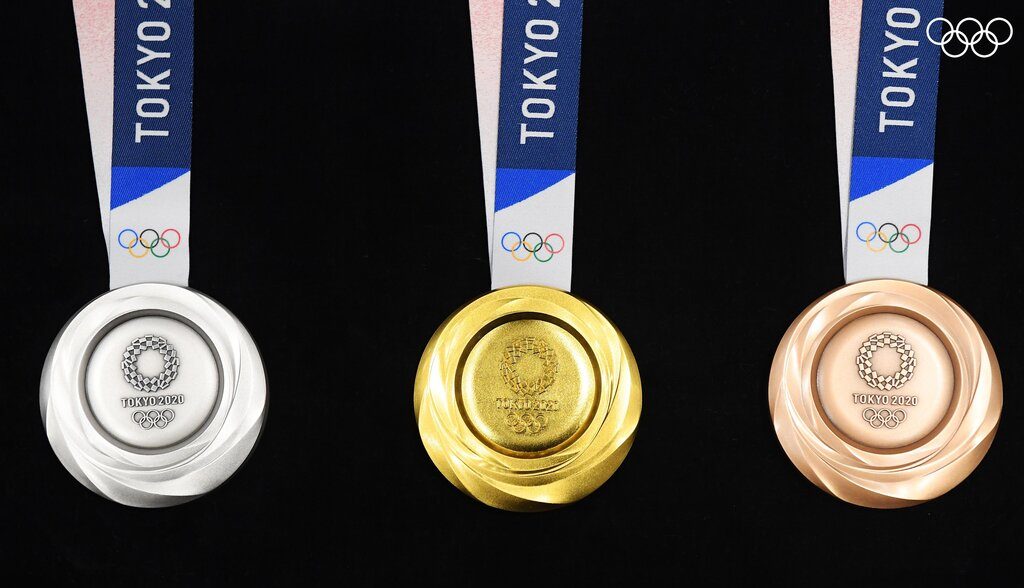 ¡Son bellísimas! Checa todos los detalles de las medallas que se entregarán en Tokio 2020
