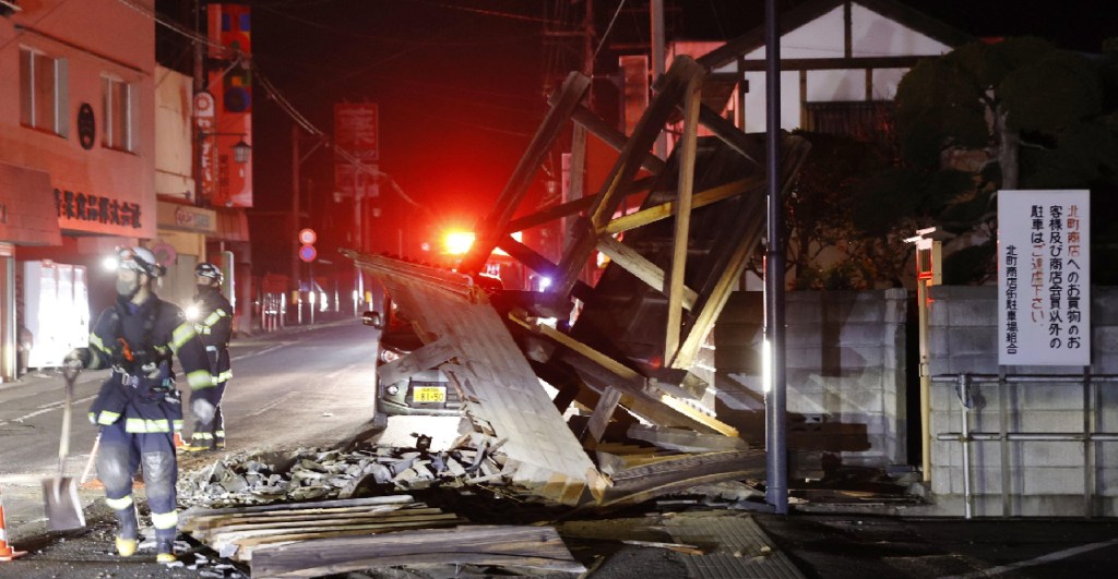 Las fotos y videos que dejó el sismo de 7.1 grados que sacudió Japón