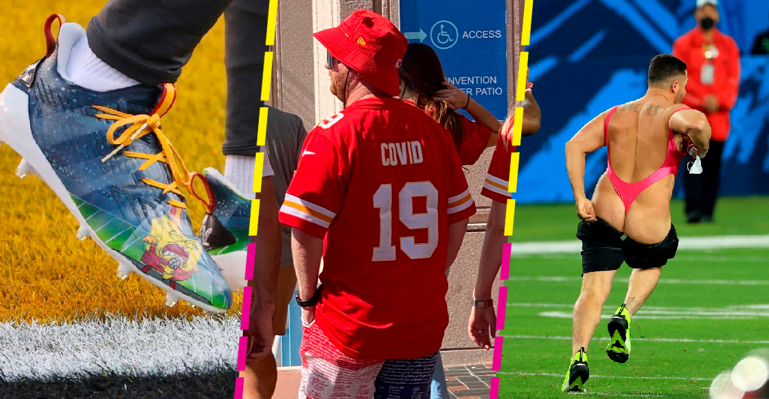 Espontáneo, diseños y COVID... Lo que no se vio en el Super Bowl L