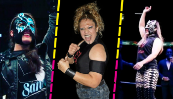Sanely, La Comandante y Lluvia: Tres luchadoras que se abren paso en el ring... pese a los "piropos"