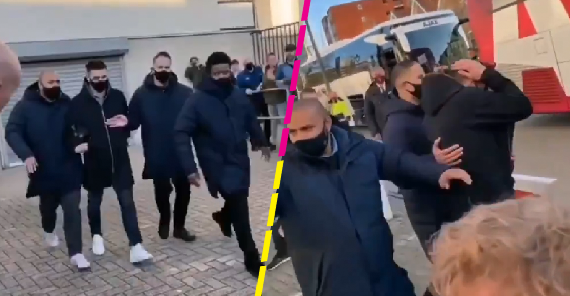 El video de la agresión de aficionados del PSV a Dusan Tadic fuera del estadio