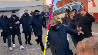 El video de la agresión de aficionados del PSV a Dusan Tadic fuera del estadio