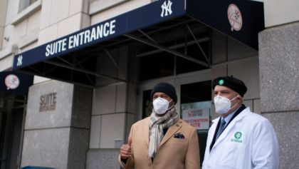 En imágenes: Yankee Stadium se transforma en centro de vacunación