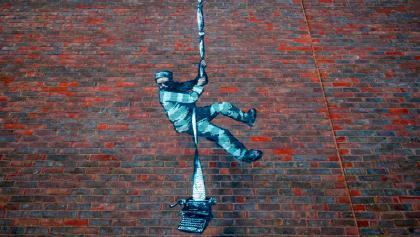 Aparece una supuesta obra de Banksy en una cárcel del Reino Unido