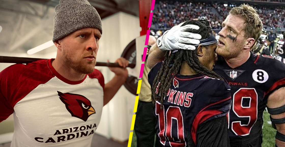 J.J. Watt y DeAndre Hopkins se reencuentran en Cardinals