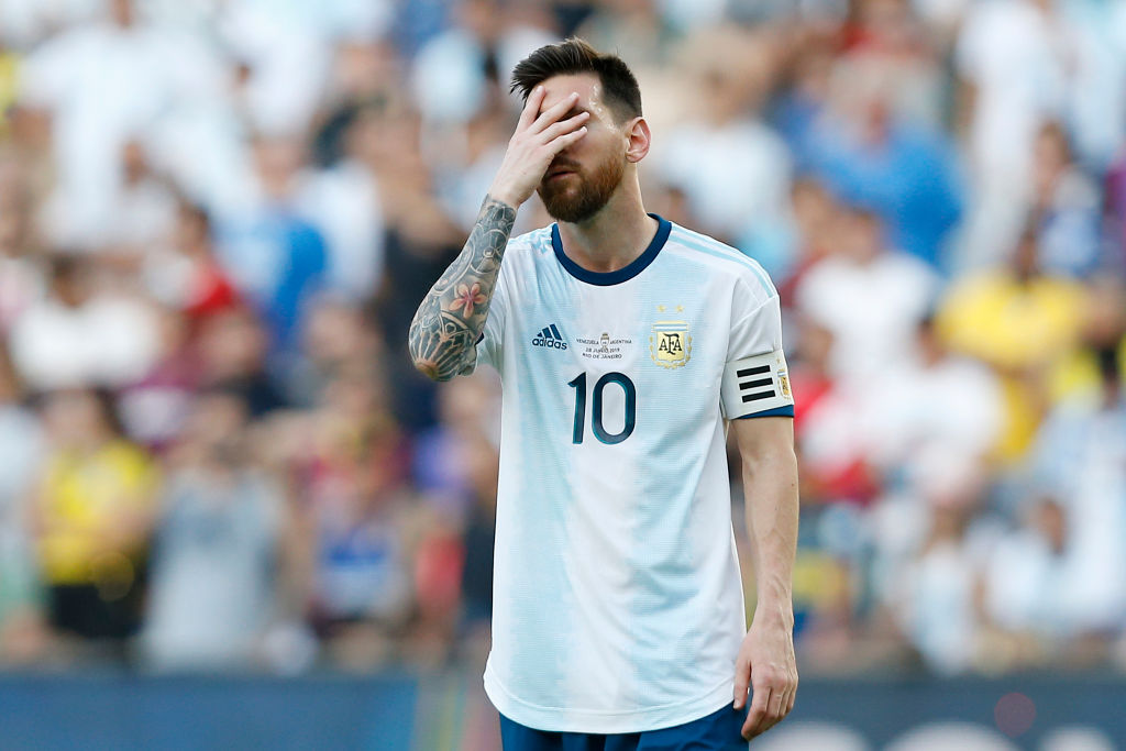 Messi perdió la final de Copa del Mundo en Brasil 2014