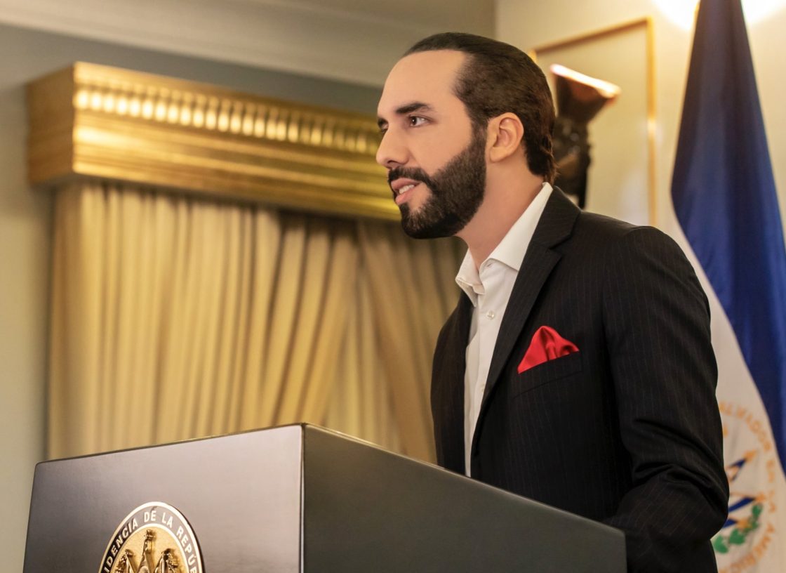Nayib Bukele el salvador