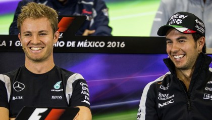 Nico Rosberg elogió a Checo Pérez