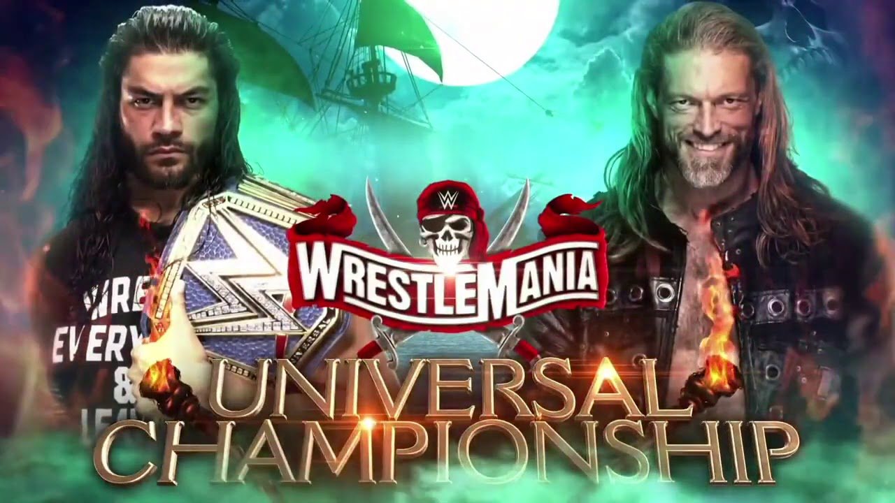 Roman Reings vs Edge en Wrestlemania 37 por el campeonato de WWE