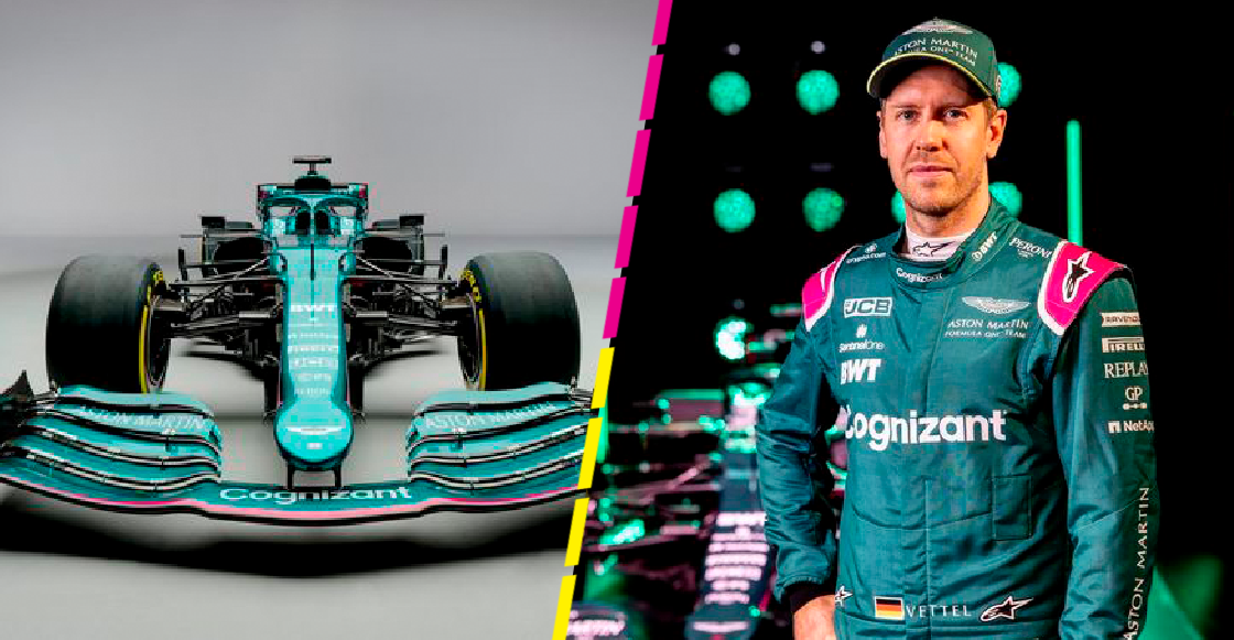 ¡Adiós a las Panteras Rosas! Así luce el auto de Aston Martin, el exequipo de Checo Pérez