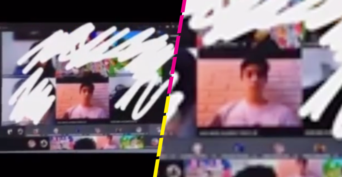 "Es una grabación": Cachan a joven fingiendo que estaba tomando clase en línea