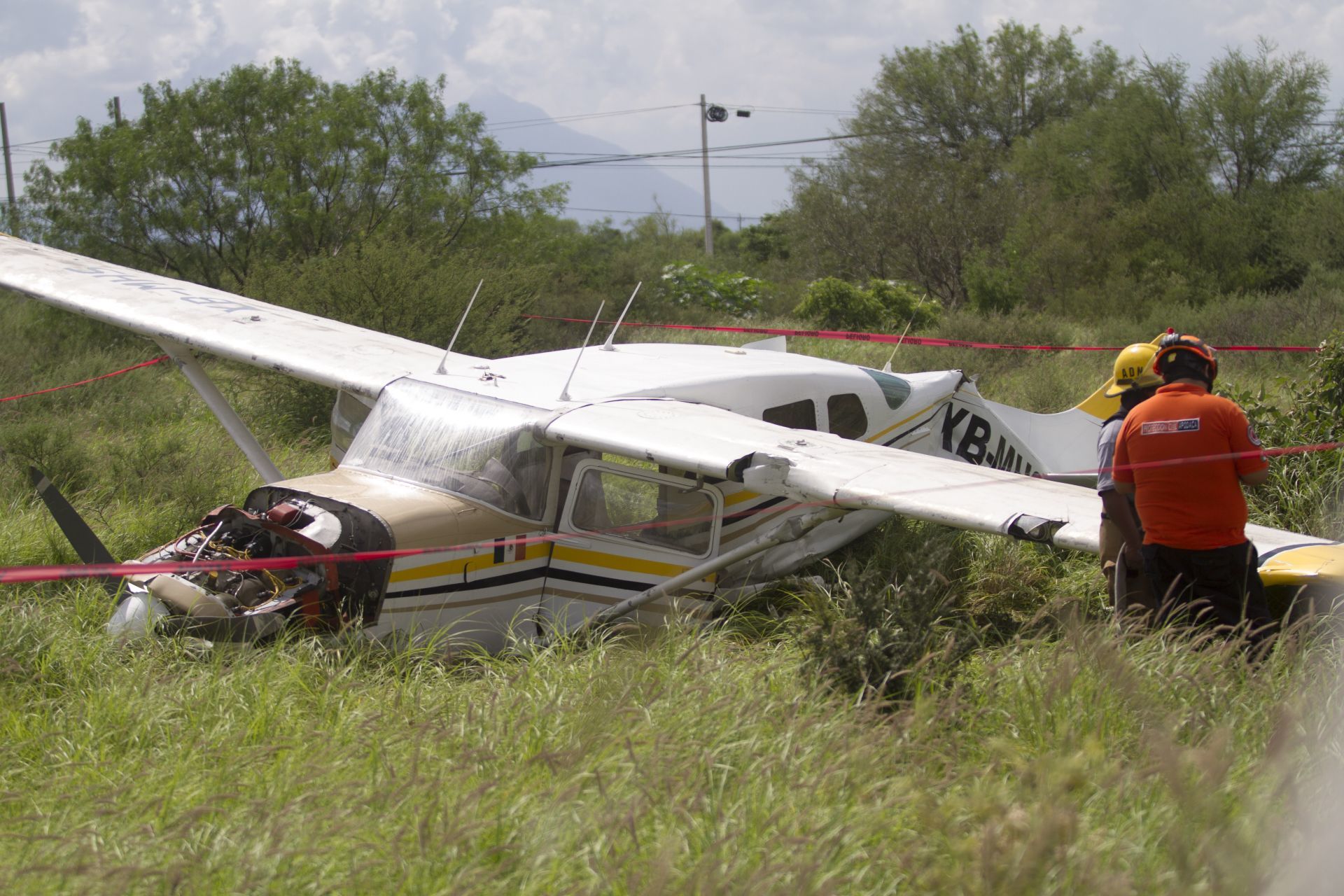 Se desploma avioneta donde viajaba un funcionario de Sonora; hay cuatro muertos