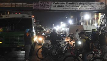ciclista-taxista-camion-ssc-cdmx