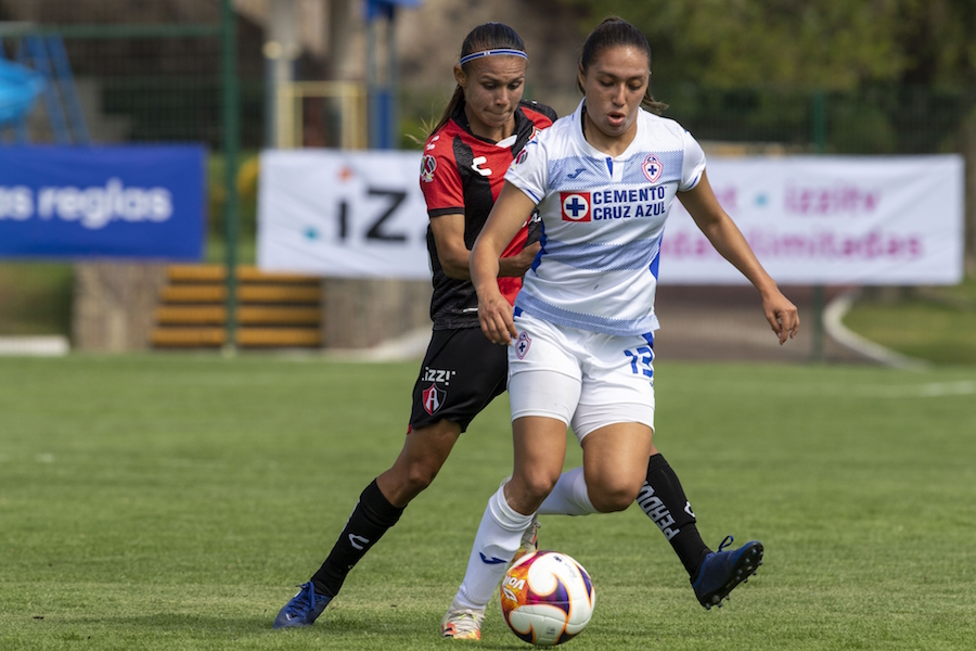 Atlas y Cruz Azul Liga MX Femenil