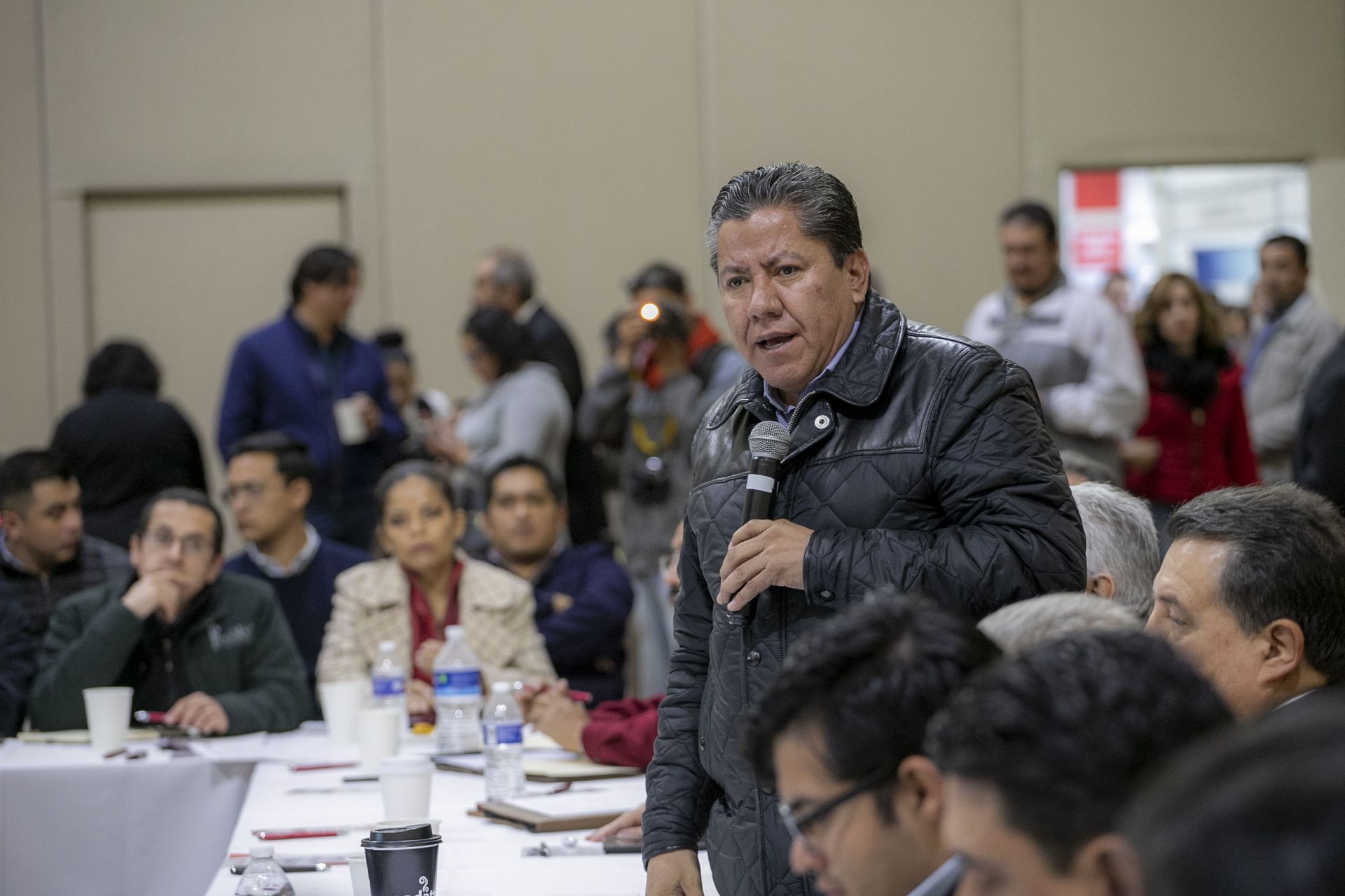 Zacatecas, Zacatecas, 15 de enero de 2021.- David Monreal precandidato del partido político MORENA al gobierno del Estado de Zacatecas.