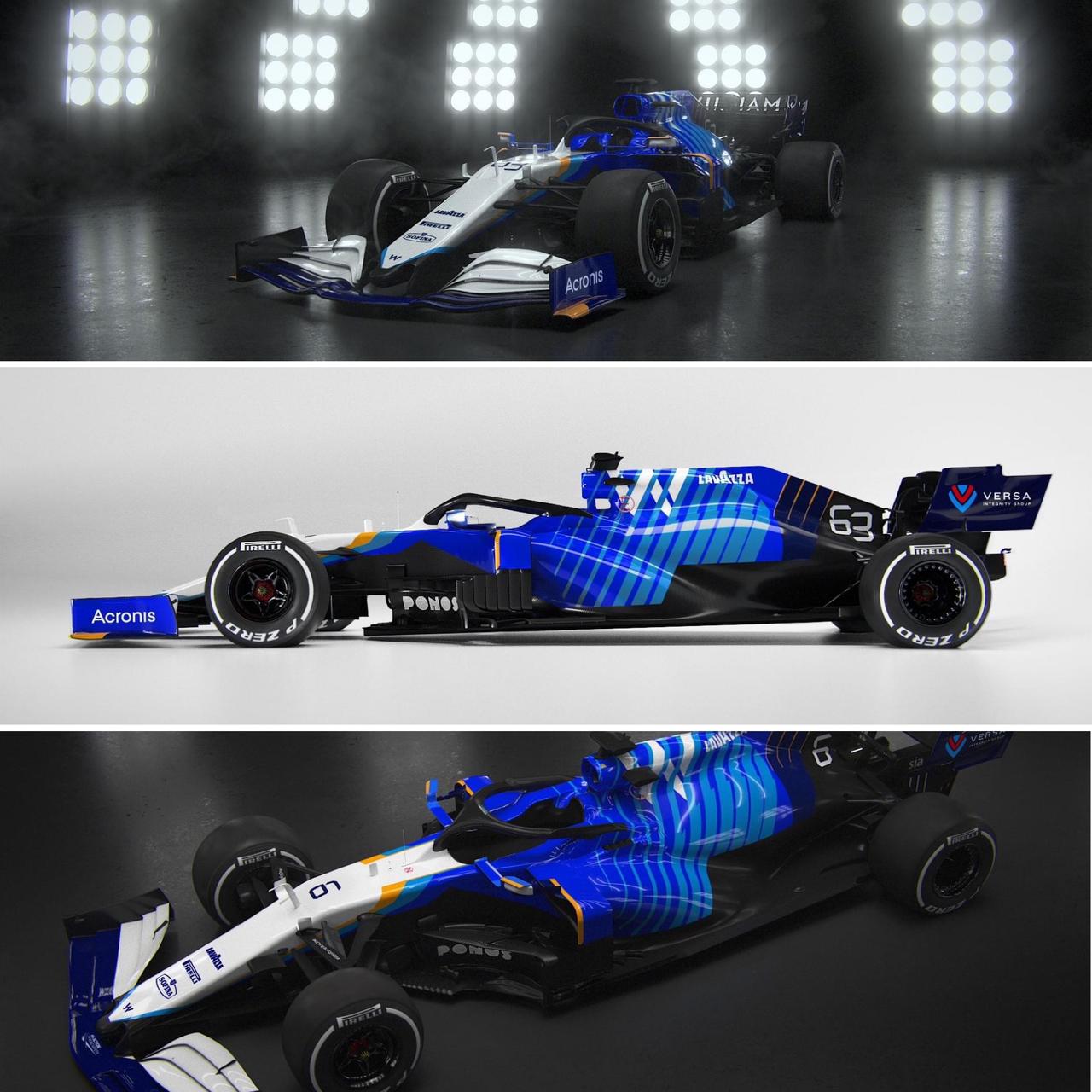 todos los autos para la temporada 2021 de Fórmula 1