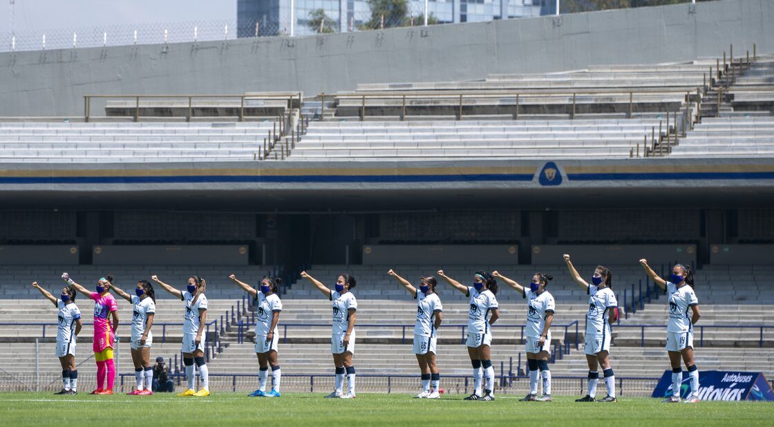 En imágenes: Así fue el regreso de Pumas Femenil al Olímpico Universitario