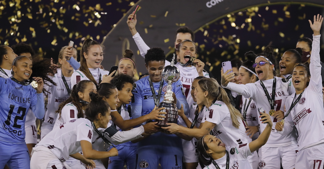 Ferroviária, las campeonas de la Copa Libertadores femenil que eran dirigidas por WhatsApp