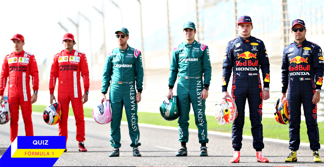 QUIZ: ¿Qué tanto sabes sobre los cambios de pilotos y escuderías en Fórmula 1 en 2021?